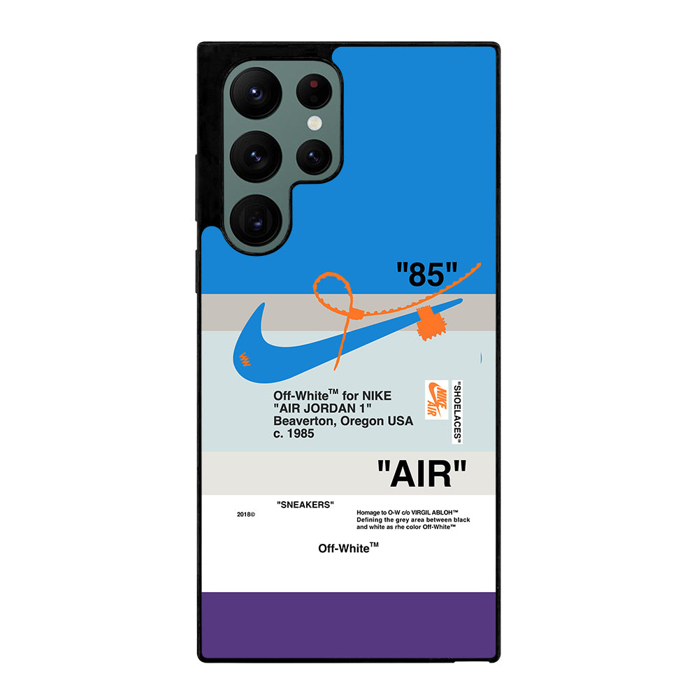 Nike Off White Air Jordan Samsung Galaxy S22 Ultra 5G Case