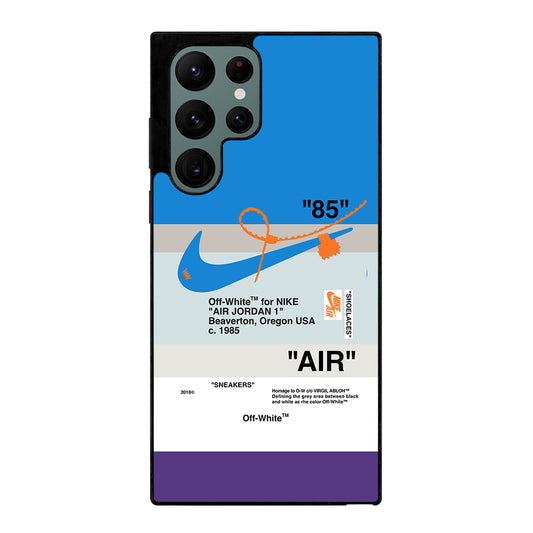 Nike Off White Air Jordan Samsung Galaxy S22 Ultra 5G Case
