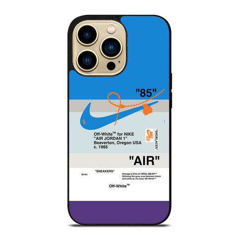 Nike Off White Air Jordan iPhone 14 Pro Max Case