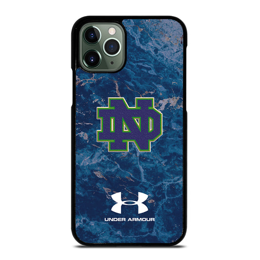 Notre Dame Under Armour Marble iPhone 11 Pro Max Case