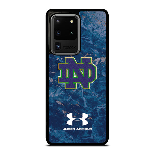Notre Dame Under Armour Marble Samsung Galaxy S20 Ultra / S20 Ultra 5G Case