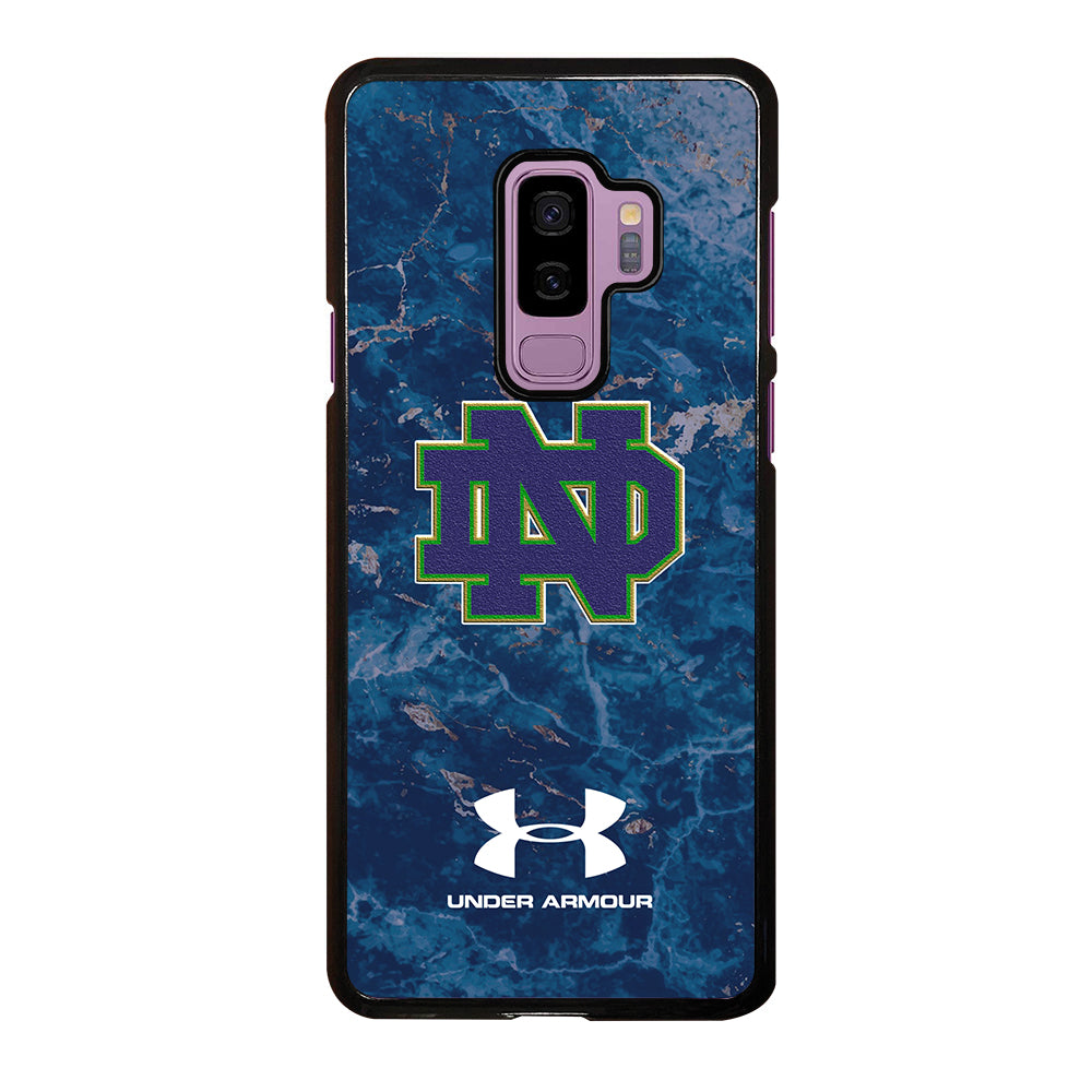 Notre Dame Under Armour Marble Samsung Galaxy S9 Plus Case