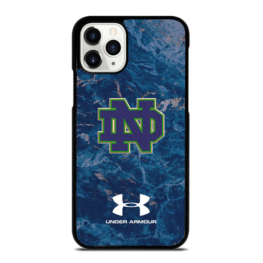 Notre Dame Under Armour Marble iPhone 11 Pro Case