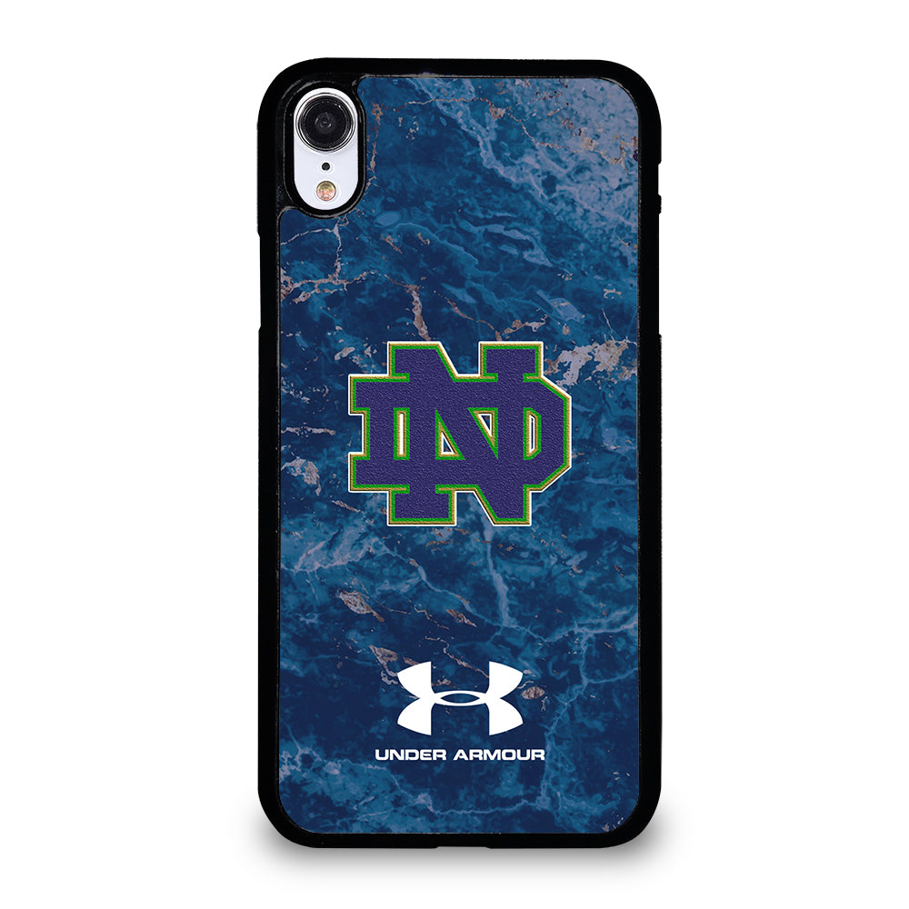 Notre Dame Under Armour Marble iPhone XR Case