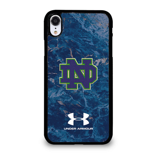 Notre Dame Under Armour Marble iPhone XR Case