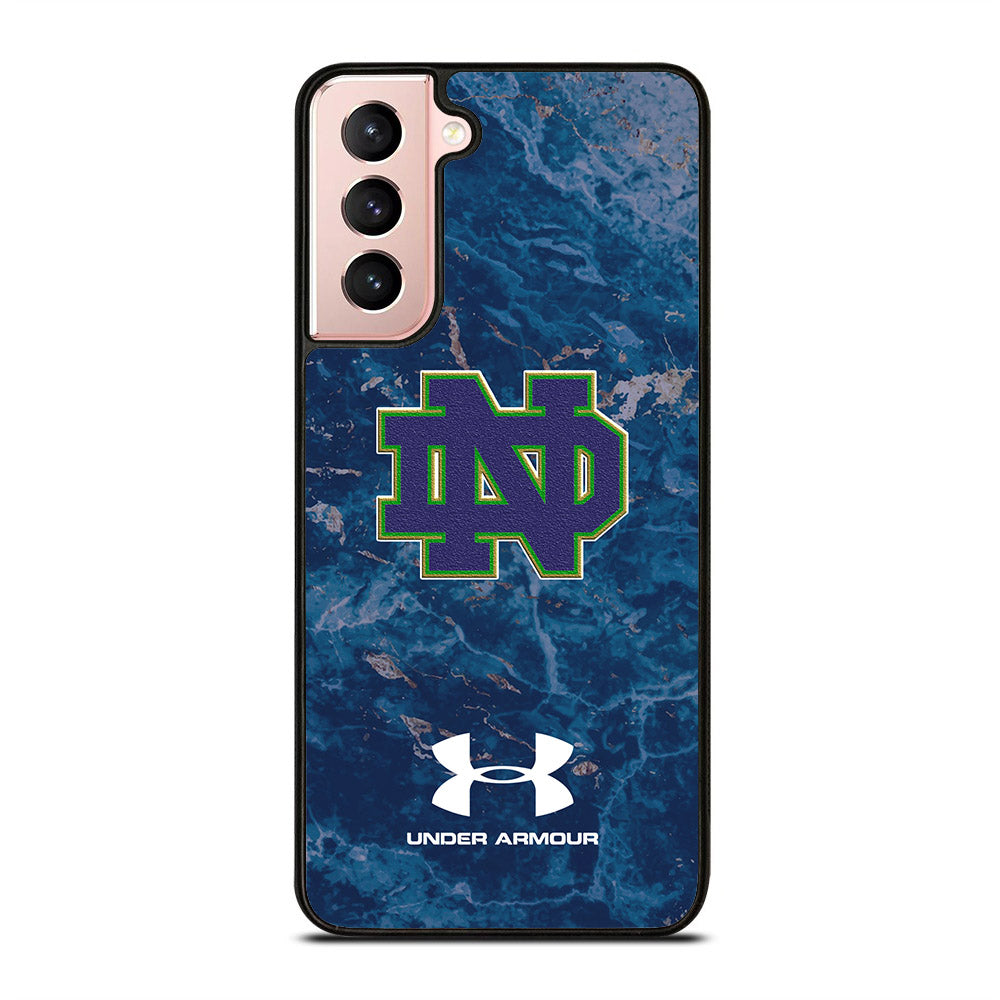 Notre Dame Under Armour Marble Samsung Galaxy S21 5G Case
