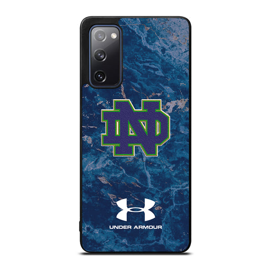 Notre Dame Under Armour Marble Samsung Galaxy S20 FE 5G Case