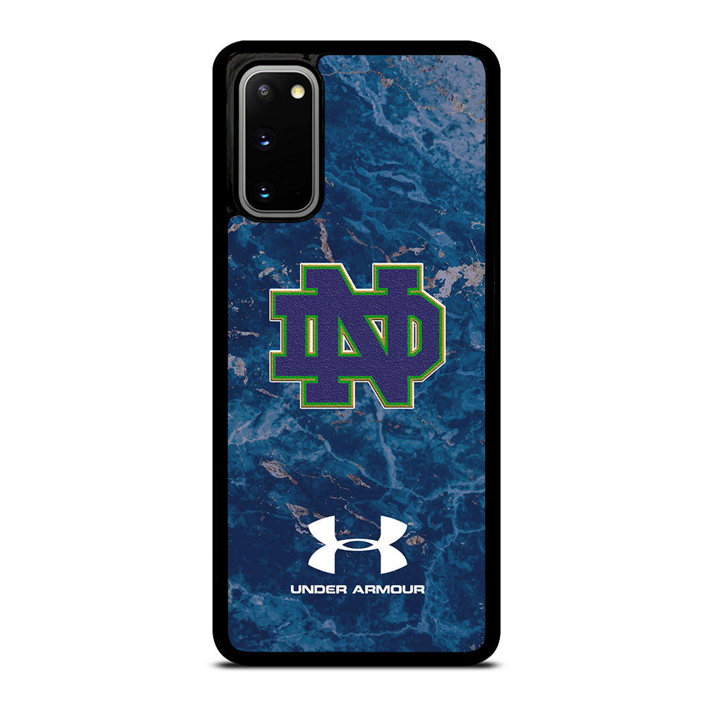 Notre Dame Under Armour Marble Samsung Galaxy S20 / S20 5G Case