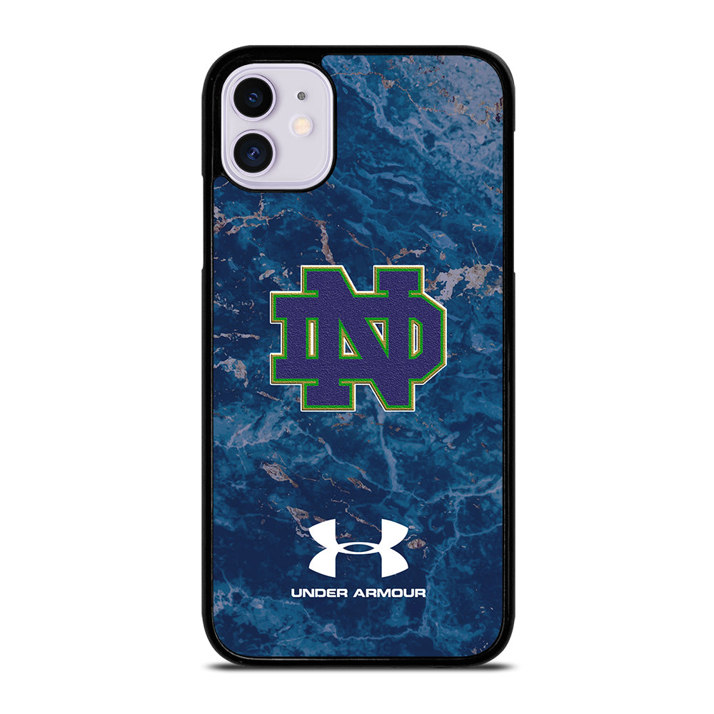 Notre Dame Under Armour Marble iPhone 11 Case
