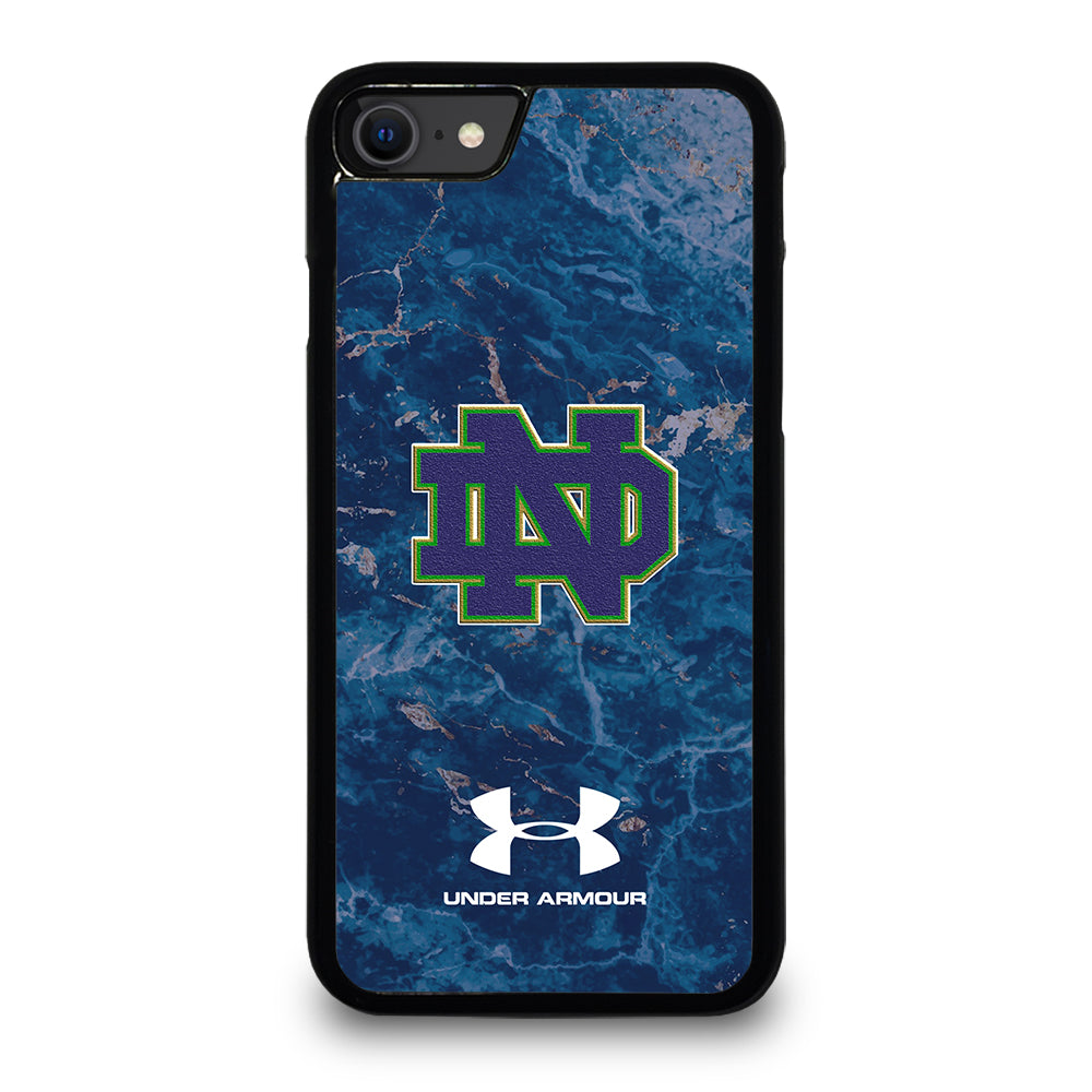 Notre Dame Under Armour Marble iPhone SE 2020 Case