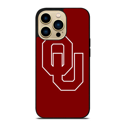 OKLAHOMA SOONER LOGO iPhone 14 Pro Max Case