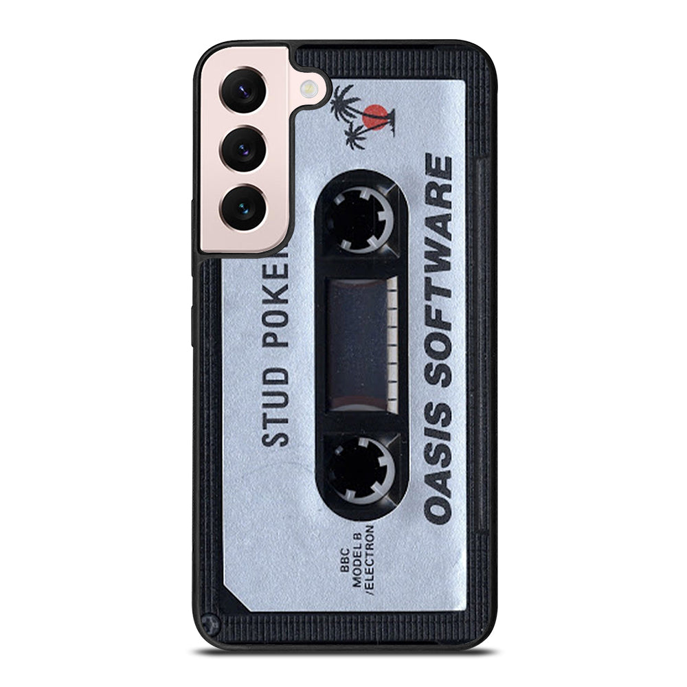 Oasis Cassette Stud Poker Samsung Galaxy S22 Plus 5G Case