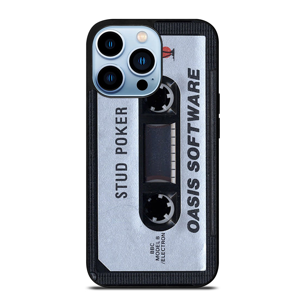 Oasis Cassette Stud Poker iPhone 13 Pro Max Case
