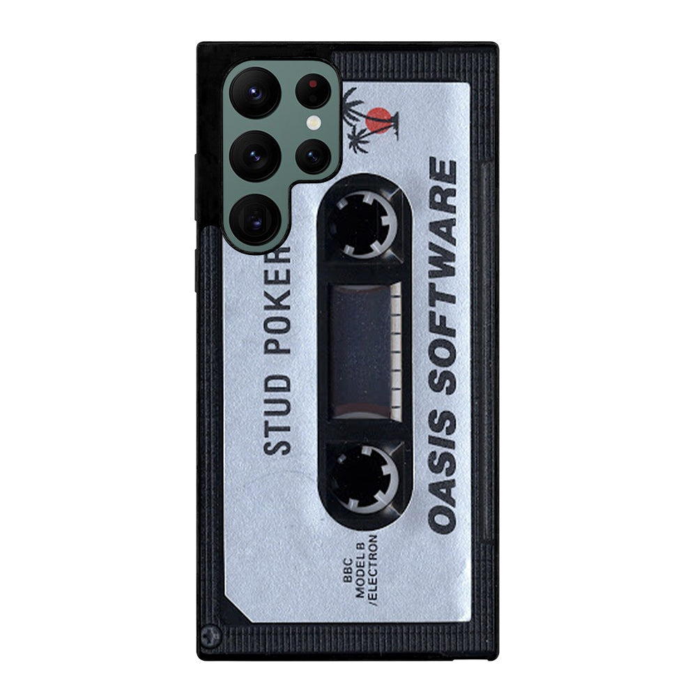 Oasis Cassette Stud Poker Samsung Galaxy S22 Ultra 5G Case