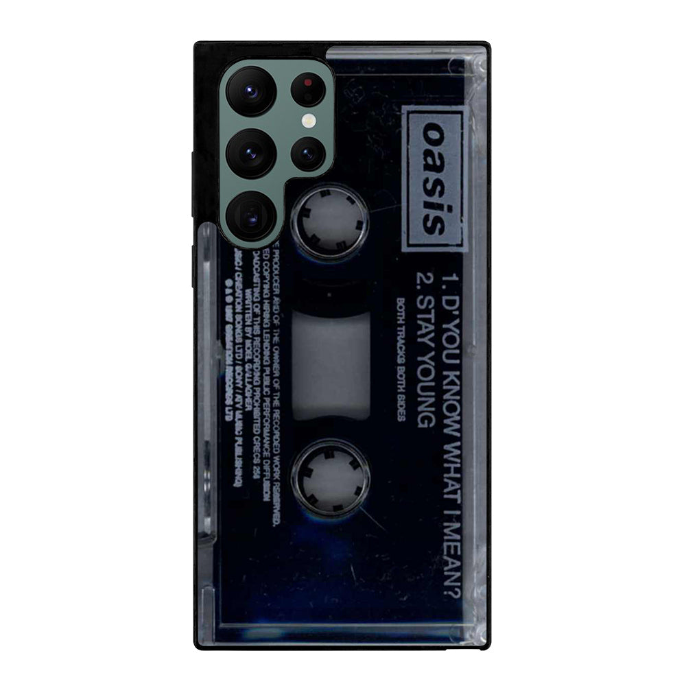 Oasis Stay Young Cassette Samsung Galaxy S22 Ultra 5G Case