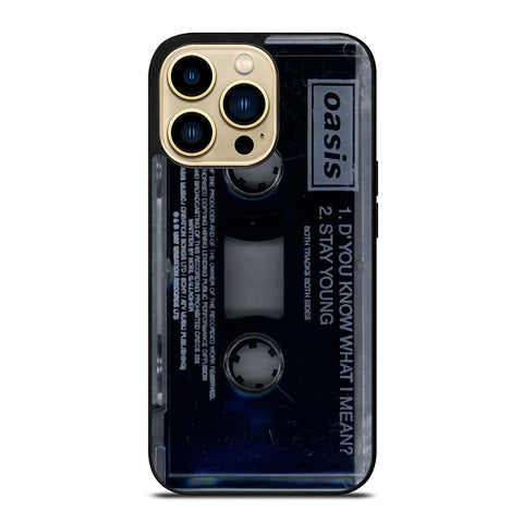 Oasis Stay Young Cassette iPhone 14 Pro Max Case