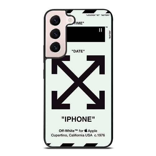 Off White Time Date Samsung Galaxy S22 Plus 5G Case