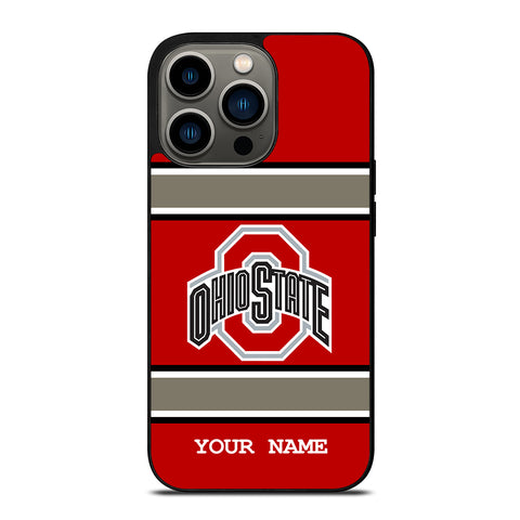Ohio State Buckeyes Custom Your Name iPhone 13 Pro Case