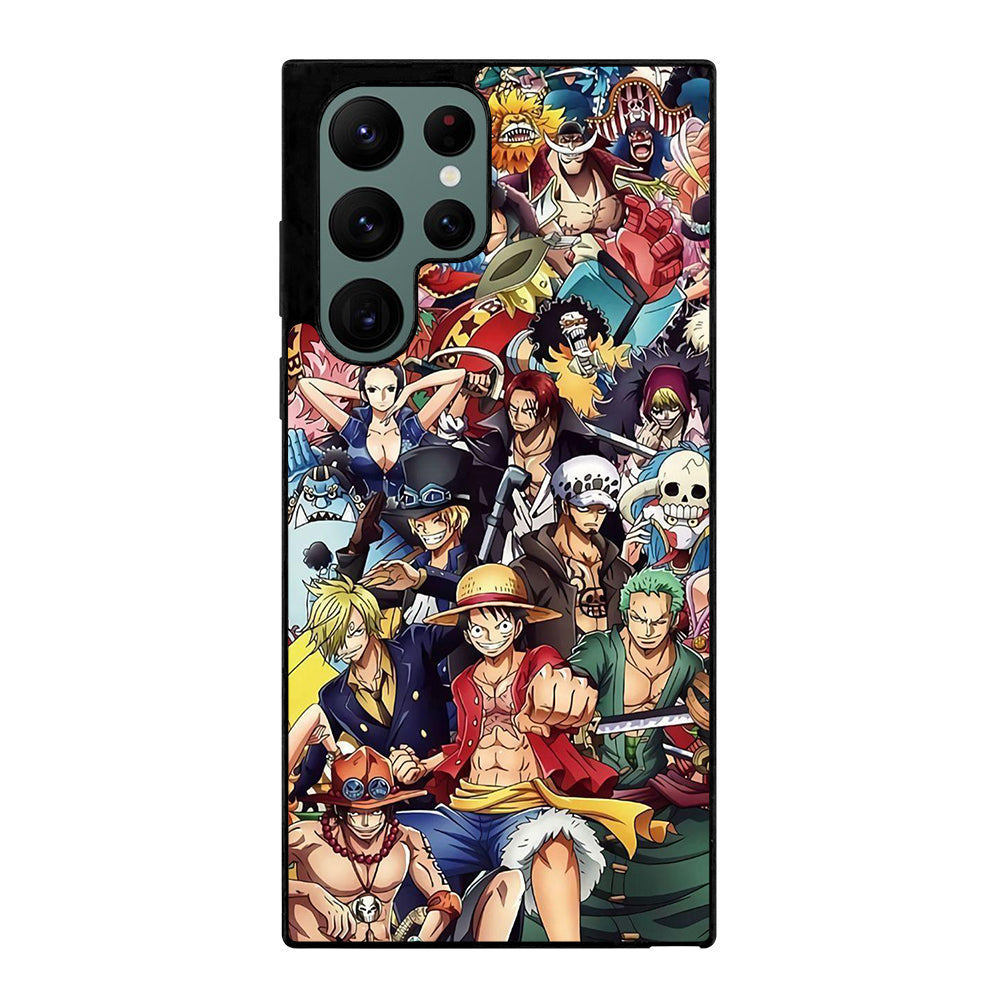 One Piece Luffy Collage Samsung Galaxy S22 Ultra 5G Case