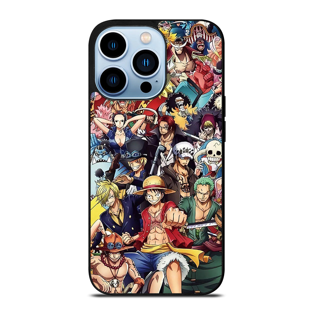 One Piece Luffy Collage iPhone 13 Pro Max Case