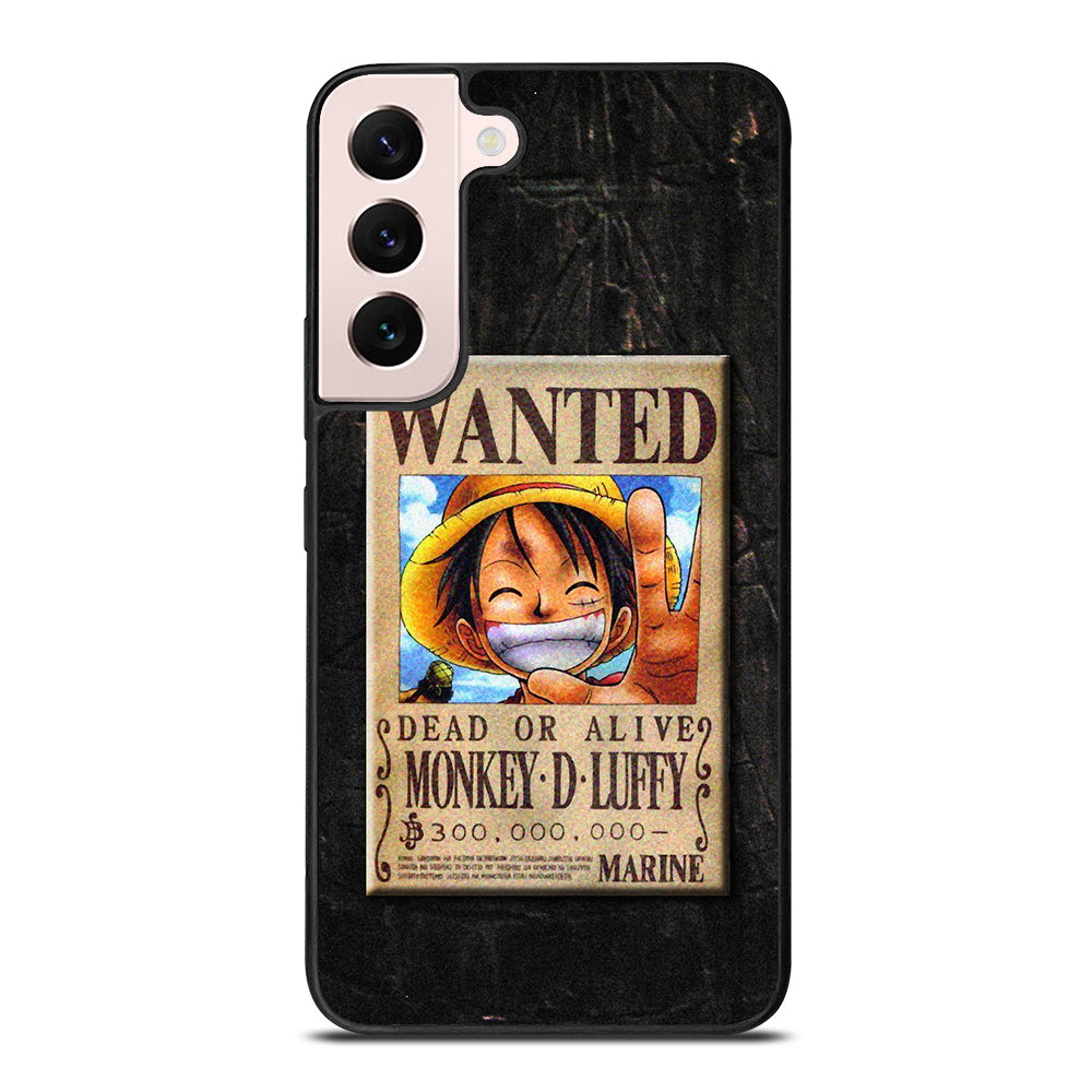One Piece Luffy Wanted Samsung Galaxy S22 Plus 5G Case