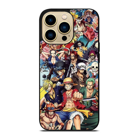 One Piece Luffy Collage iPhone 14 Pro Max Case