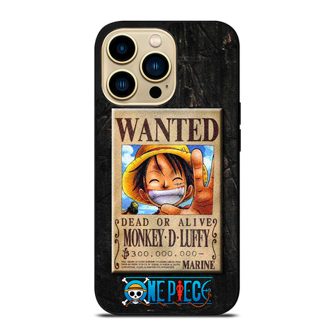 One Piece Wanted News iPhone 14 Pro Max Case
