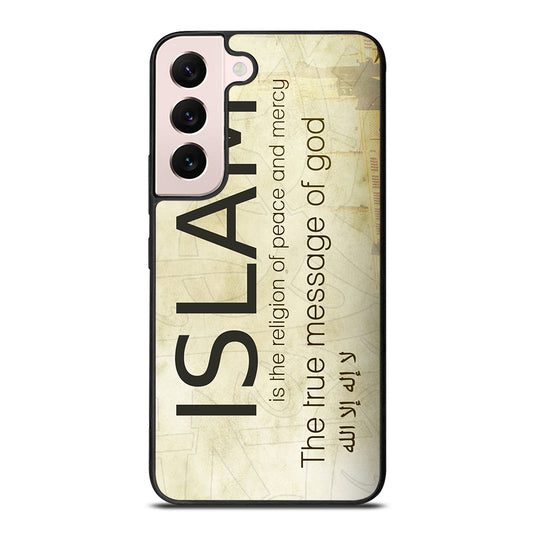 PEACE AND MERCY ISLAM Samsung Galaxy S22 Plus 5G Case