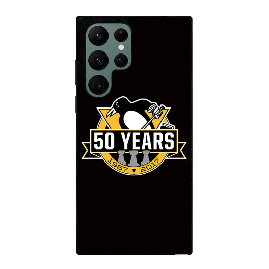 PITTSBURGH PENGUINS 50 YEARS Samsung Galaxy S22 Ultra 5G Case