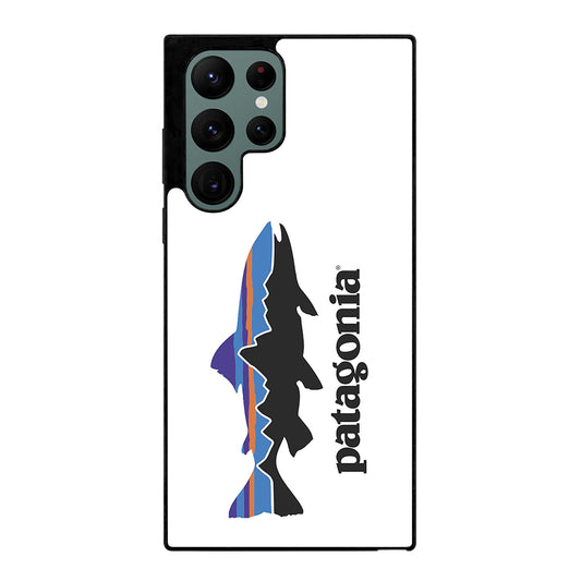 Patagonia Finishing White Logo Samsung Galaxy S22 Ultra 5G Case