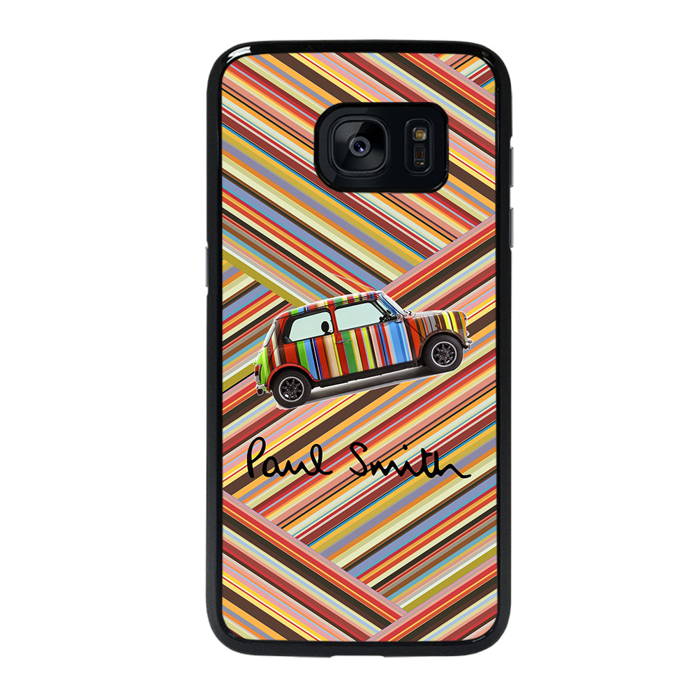 Paul Smith Mini Cooper Stripe Samsung Galaxy S7 Edge Case