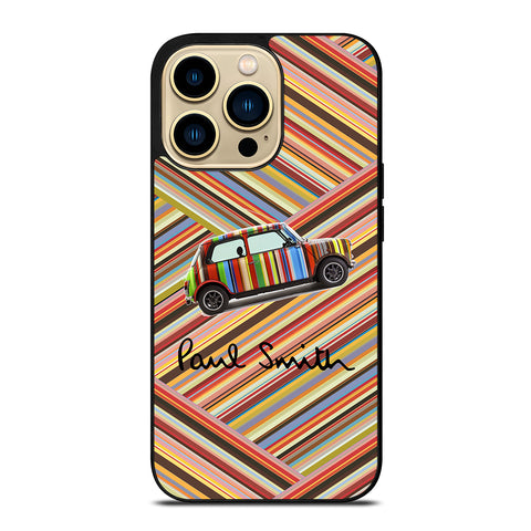 Paul Smith Mini Cooper Stripe iPhone 14 Pro Max Case
