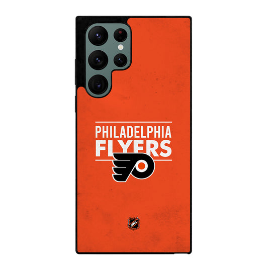 Philadelphia Flyers NHL Cool Logo Samsung Galaxy S22 Ultra 5G Case