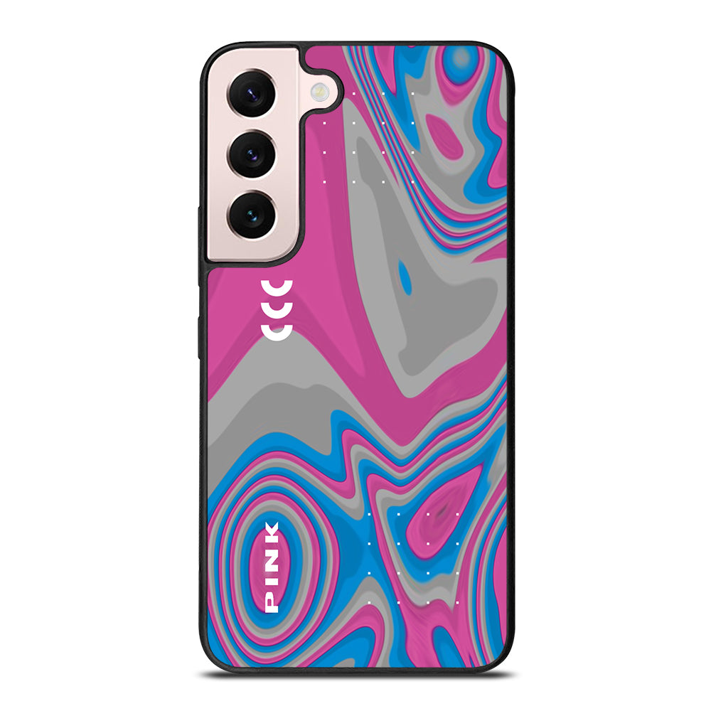 Pink Swirls Liquify Samsung Galaxy S22 Plus 5G Case