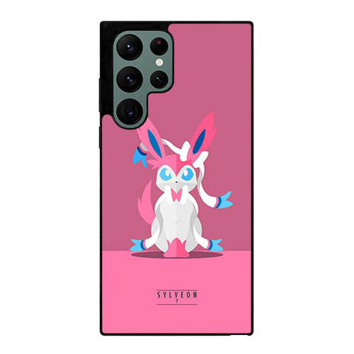 Pink Sylveon Pokemon Samsung Galaxy S22 Ultra 5G Case
