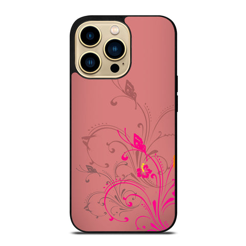 Pink Swirls iPhone 14 Pro Max Case