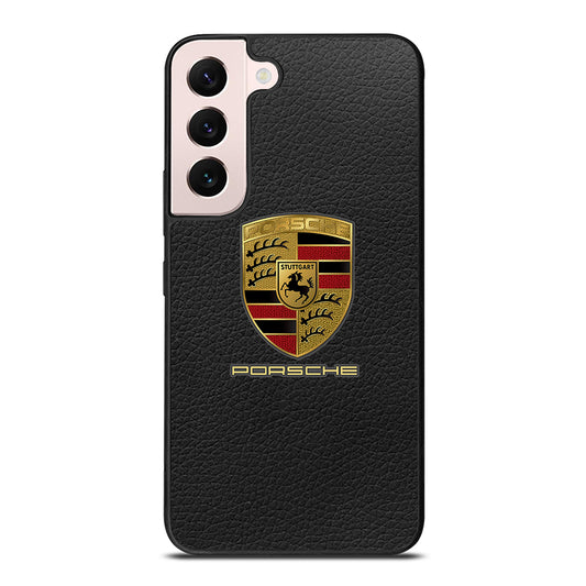 Porsche Leather Logo Samsung Galaxy S22 Plus 5G Case