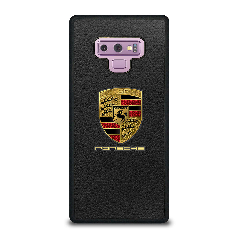 Porsche Leather Logo Samsung Galaxy Note 9 Case