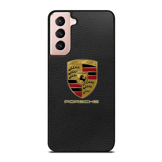 Porsche Leather Logo Samsung Galaxy S21 5G Case