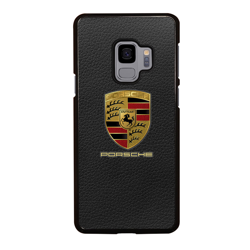 Porsche Leather Logo Samsung Galaxy S9 Case