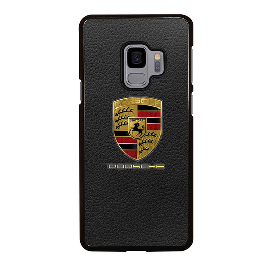 Porsche Leather Logo Samsung Galaxy S9 Case
