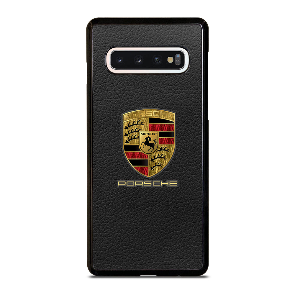 Porsche Leather Logo Samsung Galaxy S10 Case