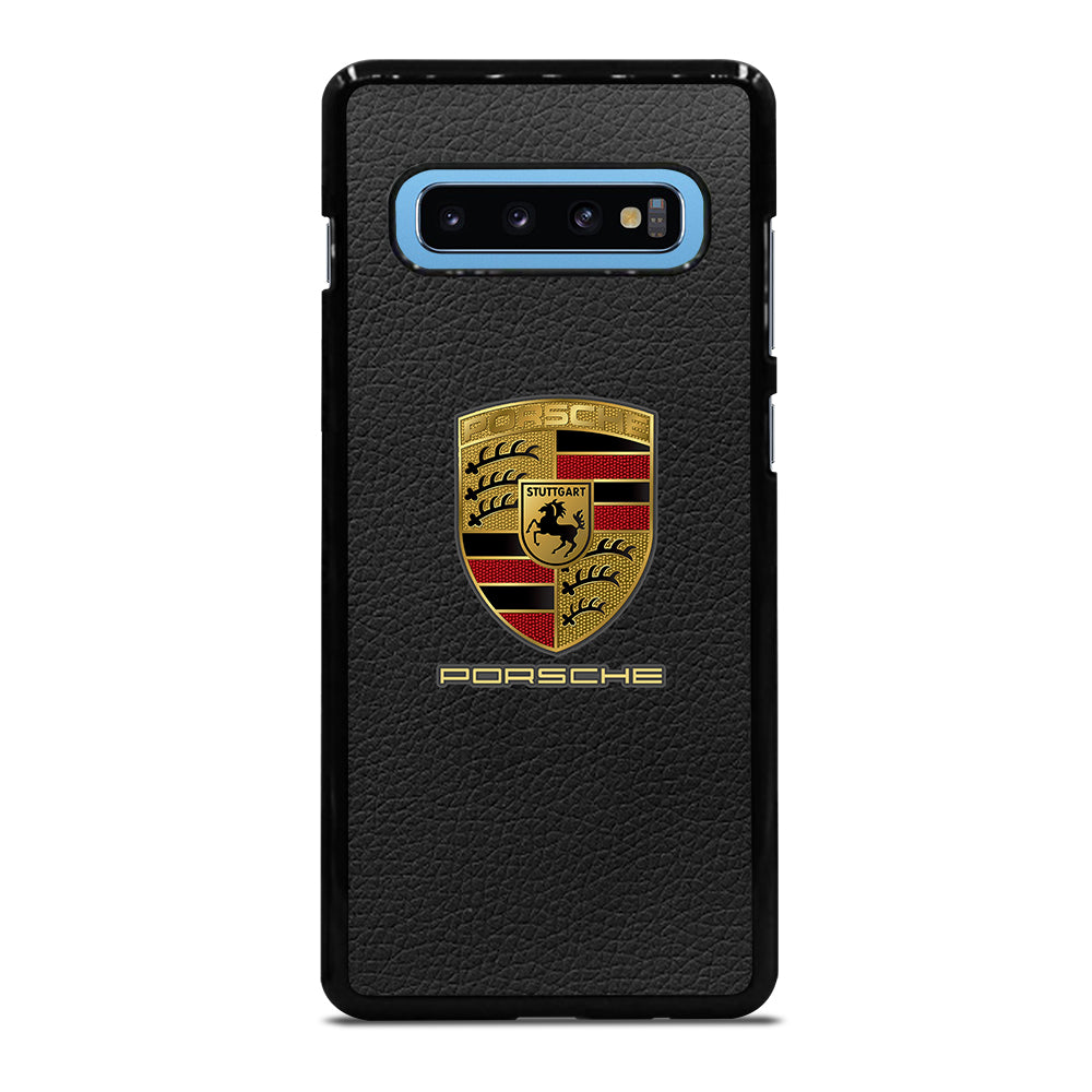 Porsche Leather Logo Samsung Galaxy S10 Plus Case