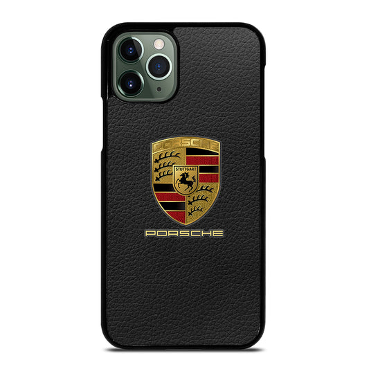 Porsche Leather Logo iPhone 11 Pro Max Case