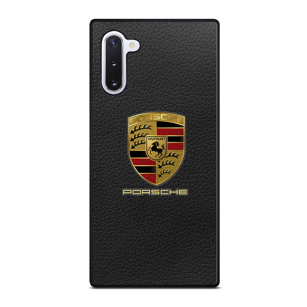 Porsche Leather Logo Samsung Galaxy Note 10 Case