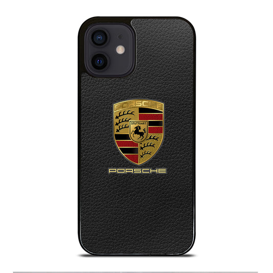 Porsche Leather Logo iPhone 12 Mini Case