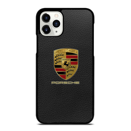 Porsche Leather Logo iPhone 11 Pro Case