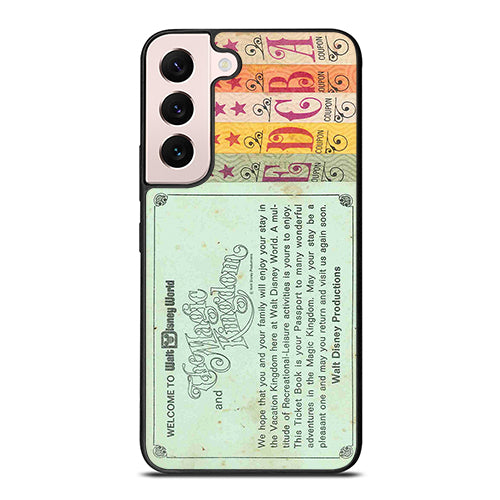 Printed World Disney Ticket Samsung Galaxy S22 Plus 5G Case
