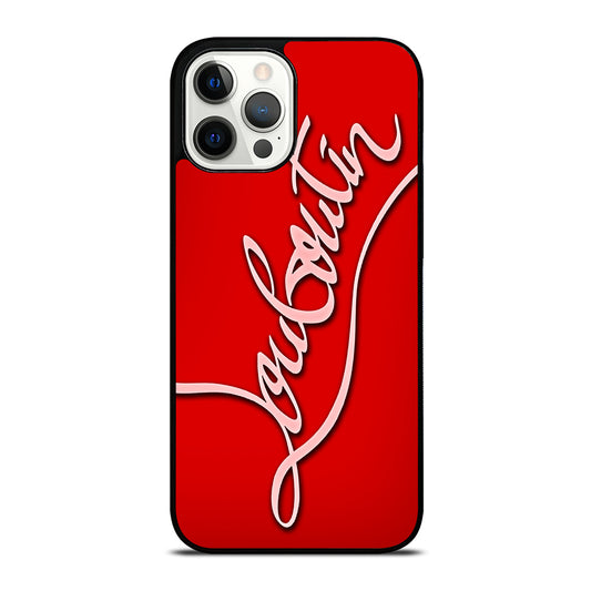 Red Louboutin iPhone 12 Pro Max Case