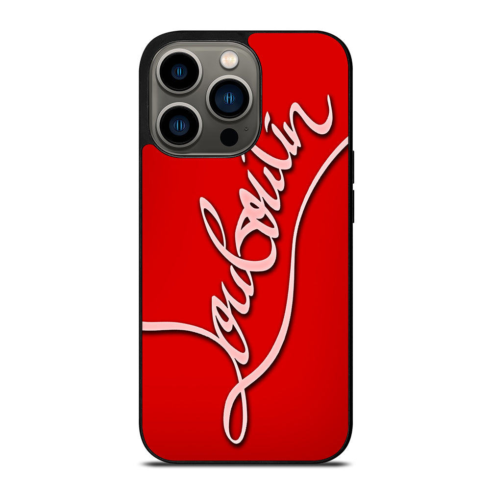 Red Louboutin iPhone 13 Pro Case